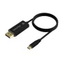 Adaptador USB-C para DisplayPort Aisens A109-0686 Preto 80 cm de Aisens, Cabos DisplayPort - Ref: S9900394, Preço: 12,78 €, D...