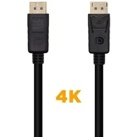 DisplayPort Cable Aisens A124-0549 Black 1,5 m by Aisens, DisplayPort Cables - Ref: S9900475, Price: 5,53 €, Discount: %