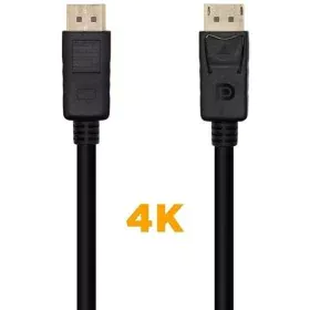 DisplayPort Cable Aisens A124-0549 Black 1,5 m by Aisens, DisplayPort Cables - Ref: S9900475, Price: 5,53 €, Discount: %