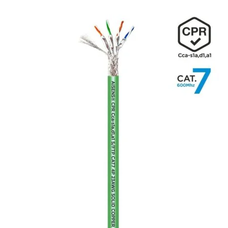 FTP Category 7 Rigid Network Cable Aisens AWG23 Green 500 m by Aisens, Ethernet cables - Ref: S9900789, Price: 376,93 €, Disc...