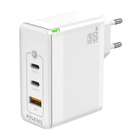 Wall Charger Aisens ASCH-100W3P008-W White 100 W (1 Unit) by Aisens, Chargers - Ref: S9900935, Price: 36,93 €, Discount: %