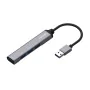 Hub USB Aisens A106-0540 Cinzento (1 Unidade) de Aisens, Hubs de rede - Ref: S9900989, Preço: 12,11 €, Desconto: %