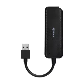 Hub USB Aisens A106-0713 Negro (1 unidad) de Aisens, Hubs de red - Ref: S9900991, Precio: 10,60 €, Descuento: %