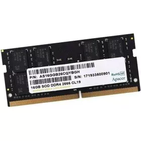 Mémoire RAM Apacer ES.16G2V.GNH 16 GB DDR4 2666 MHz CL19 de Apacer, Mémoire principale - Réf : S9901252, Prix : 33,54 €, Remi...