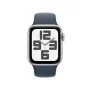 Montre intelligente Apple MRE13QL/A Bleu Argenté 40 mm de Apple, Montres connectées - Réf : S9901643, Prix : 280,60 €, Remise...