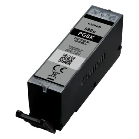 Tinteiro de Tinta Original Canon PGI-580PGBK XL Preto de Canon, Toners e tinta de impressora - Ref: S9902611, Preço: 22,00 €,...