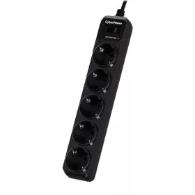 Regleta Enchufes 5 Tomas con Interruptor Cyberpower B0520SC0-DE (1,8 m) de Cyberpower, Regletas - Ref: S9902931, Precio: 11,1...