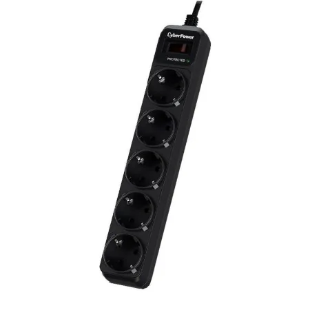 Extensão com 5 Tomadas com Interruptor Cyberpower B0520SC0-DE (1,8 m) de Cyberpower, Réguas - Ref: S9902931, Preço: 11,11 €, ...