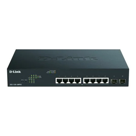 Switch D-Link DGS-1100-10MPV2/E Noir de D-Link, Commutateurs de réseau - Réf : S9903046, Prix : 157,34 €, Remise : %