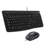 clavier et souris Logitech 920-002550 Noir Espagnol Qwerty de Logitech, Ensembles Clavier et Souris - Réf : S9904570, Prix : ...