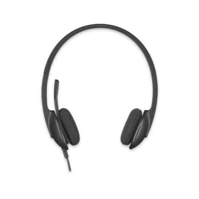 Headphones with Microphone Logitech 981-000475 Black by Logitech, PC Headsets - Ref: S9904581, Price: 29,75 €, Discount: %