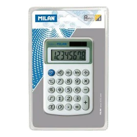 Calculatrice Milan 40918BL Blanc de Milan, Calculatrices de bureau - Réf : S9904717, Prix : 10,15 €, Remise : %