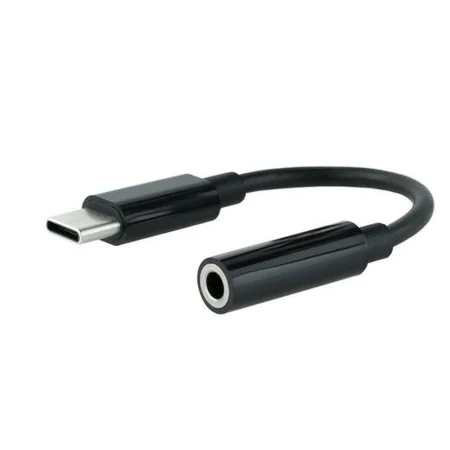 Adaptador USB-C a Jack 3.5 mm NANOCABLE 10.24.1205 11 cm Negro de NANOCABLE, Cables - Ref: S9904856, Precio: 4,44 €, Descuent...