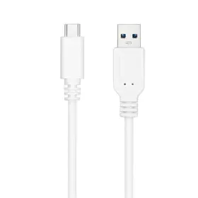 Cable USB-C a USB NANOCABLE 10.01.4000-W Blanco 50 cm (1 unidad) de NANOCABLE, Cables USB - Ref: S9904921, Precio: 4,63 €, De...