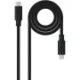 Cabo USB-C NANOCABLE 10.01.4101-L150 Preto 1,5 m (1 Unidade) de NANOCABLE, Cabos USB - Ref: S9904929, Preço: 8,76 €, Desconto: %