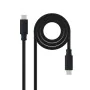 Cabo USB-C NANOCABLE 10.01.4102 Preto 2 m (1 Unidade) de NANOCABLE, Cabos USB - Ref: S9904930, Preço: 10,02 €, Desconto: %