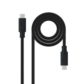 Cable USB-C NANOCABLE 10.01.4102 Negro 2 m (1 unidad) de NANOCABLE, Cables USB - Ref: S9904930, Precio: 10,02 €, Descuento: %