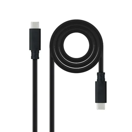 Cavo USB-C NANOCABLE 10.01.4102 Nero 2 m (1 Unità) di NANOCABLE, Cavi USB - Rif: S9904930, Prezzo: 10,02 €, Sconto: %