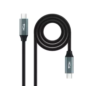 Cable USB-C NANOCABLE 10.01.4301-L150 Negro 1,5 m 4K Ultra HD (1 unidad) de NANOCABLE, Cables USB - Ref: S9904938, Precio: 8,...