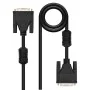 DVI-Kabel NANOCABLE 10.15.0802 Schwarz 1,8 m von NANOCABLE, DVI-Kabel - Ref: S9904961, Preis: 7,22 €, Rabatt: %