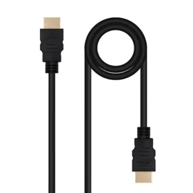 Cable HDMI NANOCABLE 10.15.3802 Negro 2 m de NANOCABLE, Adaptadores DVI-HDMI - Ref: S9904999, Precio: 4,55 €, Descuento: %