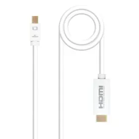 Adaptador Mini DisplayPort para HDMI NANOCABLE 10.15.4002 Branco 2 m de NANOCABLE, Cabos HDMI - Ref: S9905008, Preço: 9,75 €,...