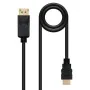 Adaptateur DisplayPort vers HDMI NANOCABLE 10.15.4302 Noir 2 m de NANOCABLE, Câbles HDMI - Réf : S9905012, Prix : 9,53 €, Rem...