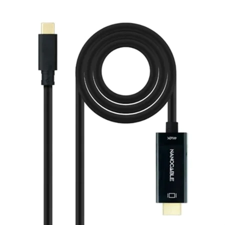 Câble USB-C vers HDMI NANOCABLE 10.15.5133 Noir 3 m 4K Ultra HD de NANOCABLE, Câbles HDMI - Réf : S9905025, Prix : 14,96 €, R...