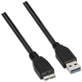 USB 3.0 A to Micro USB B Cable NANOCABLE 10.01.1102-BK Black 2 m by NANOCABLE, USB Cables - Ref: S9905186, Price: 5,22 €, Dis...