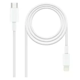 Lightning Cable NANOCABLE 10.10.0601 1 m White by NANOCABLE, Lightning Cables - Ref: S9905253, Price: 4,97 €, Discount: %