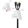 Cable Organiser NANOCABLE 10.36.0002-W White Plastic by NANOCABLE, Cable Organisers - Ref: S9905288, Price: 5,05 €, Discount: %