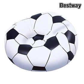 Inflatable Puff Bestway Multicolour 114 x 112 x 71 cm Football by Bestway, Inflatable sofas - Ref: D1400597, Price: 19,28 €, ...