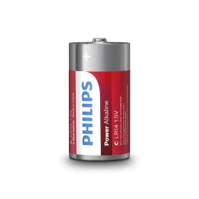 Alkali-Mangan-Batterie Philips Batería LR14P2B/10 1,5 V von Philips, Einwegbatterien - Ref: S9905878, Preis: 6,78 €, Rabatt: %