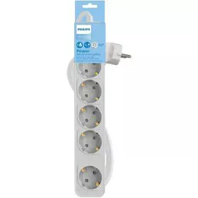 Multiprise 5 Prises Philips CHP2154W/10 (1,5 m) de Philips, Multiprises - Réf : S9905890, Prix : 9,40 €, Remise : %