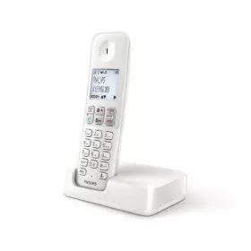 Telefono Senza Fili Philips D2501W/34 1,8" 500 mAh GAP Bianco di Philips, Telefoni analogici - Rif: S9905900, Prezzo: 35,37 €...