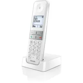 Teléfono Inalámbrico Philips D4701W/34 Blanco de Philips, Teléfonos analógicos - Ref: S9905902, Precio: 32,68 €, Descuento: %