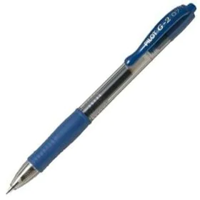 Gel pen Pilot BL-G2-7 Blue 12 Units by Pilot, Retractable Ballpoint Pens - Ref: S9906026, Price: 17,96 €, Discount: %