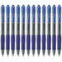 Gel pen Pilot BL-G2-7 Blue 12 Units by Pilot, Retractable Ballpoint Pens - Ref: S9906026, Price: 17,96 €, Discount: %