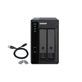 Armazenamanto em Rede NAS Qnap TR-002 Preto de Qnap, Armazenamento ligado em rede - Ref: S9906160, Preço: 180,29 €, Desconto: %