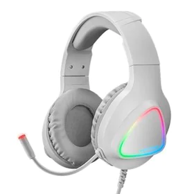 Auriculares com Microfone Gaming Mars Gaming MH222 Branco de Mars Gaming, Auriculares e acessórios - Ref: S9907087, Preço: 24...