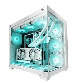 Caja Semitorre ATX Mars Gaming MCV4 Blanco de Mars Gaming, Cajas de ordenador de sobremesa - Ref: S9907147, Precio: 82,24 €, ...