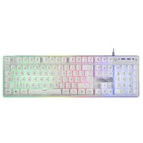 Tastiera Mars Gaming MK220WES RGB Bianco di Mars Gaming, Accessori - Rif: S9907269, Prezzo: 20,55 €, Sconto: %