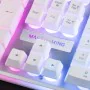 Keyboard Mars Gaming MK220WES RGB White by Mars Gaming, Accessories - Ref: S9907269, Price: 20,55 €, Discount: %