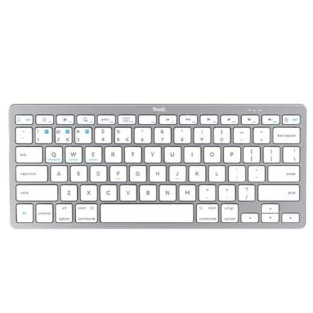 Teclado Trust 24654 Prata de Trust, Teclados - Ref: S9908129, Preço: 20,78 €, Desconto: %