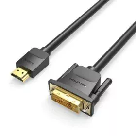 Adaptador DVI a HDMI Vention ABFBH Negro 2 m de Vention, Adaptadores DVI-HDMI - Ref: S9908313, Precio: 5,72 €, Descuento: %