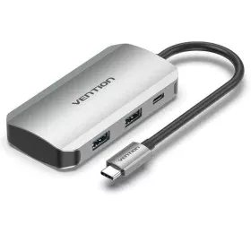 Hub USB Vention TNBHB Grigio di Vention, Hub di rete e switch - Rif: S9908914, Prezzo: 19,71 €, Sconto: %