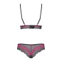 Underwear Set Obsessive Tulia Black S/M by Obsessive, Lingerie Sets - Ref: M0400951, Price: 18,00 €, Discount: %