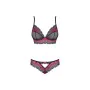 Set di Lingerie Obsessive Tulia Nero L/XL di Obsessive, Completi intimi - Rif: M0400953, Prezzo: 18,00 €, Sconto: %