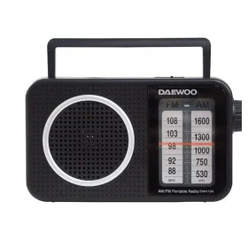 Rádio Portátil Daewoo DW1124 de Daewoo, Raios - Ref: S9910159, Preço: 25,74 €, Desconto: %