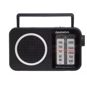 Radio transistor Daewoo DW1124 de Daewoo, Radio portables - Réf : S9910159, Prix : 25,74 €, Remise : %